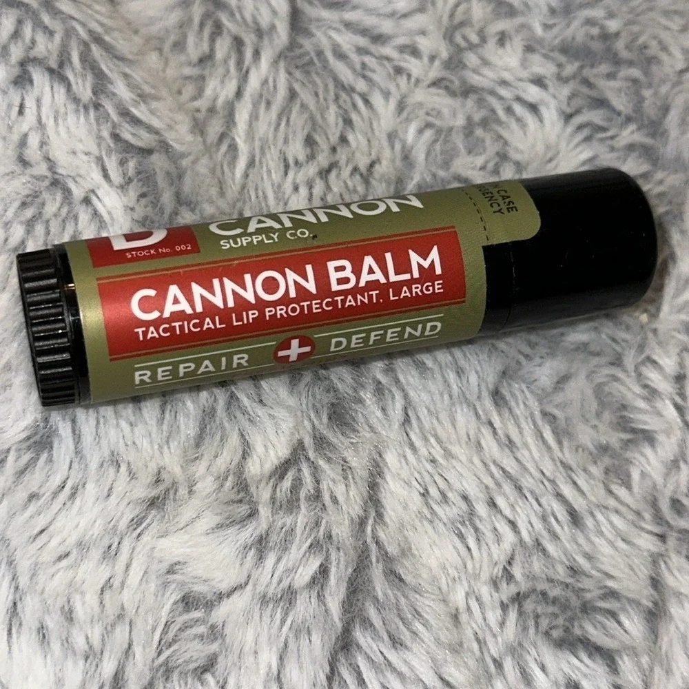 Duke Cannon Cannon Balm Tactical Lip Protectant SPF 15 Fresh Mint 0.56oz Large